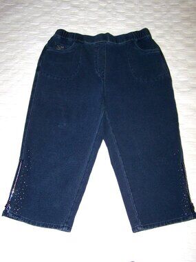 Dream Jeannes by Quacker Factory Capri Pants Medium